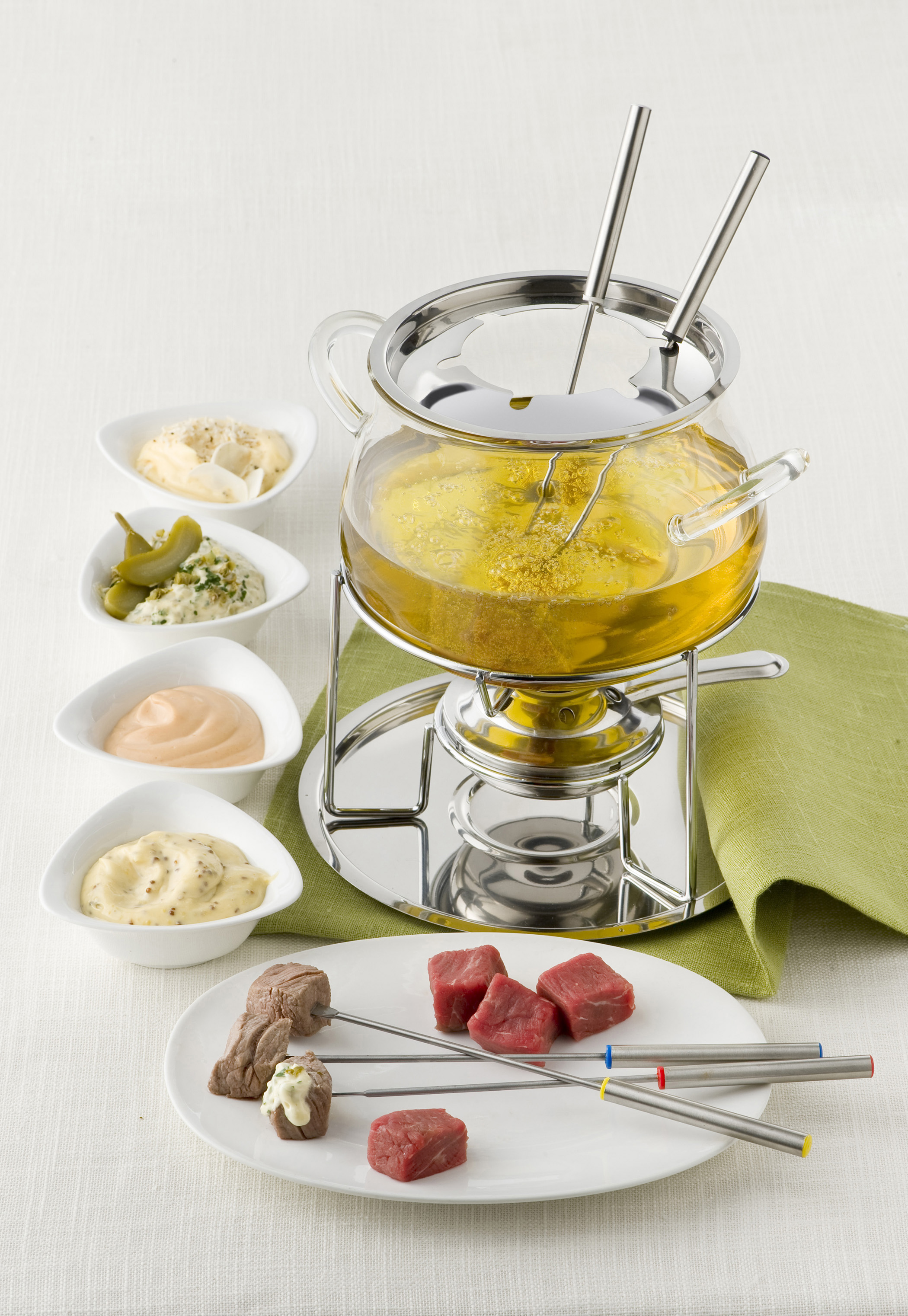 Bourguignonne alle 4 salse Sale&Pepe Bourguignonne alle 4 salse Sale&Pepe