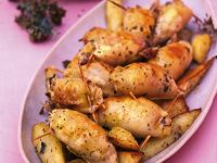 calamari al forno con patate Sale&Pepe ricetta