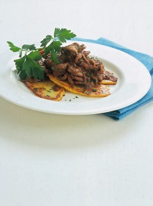Il canapè patate e polpi