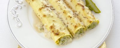 cannelloni-con-asparagi-e-semi-di-sesamo ricetta