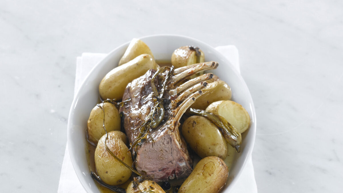 Carré di agnello agli aromi