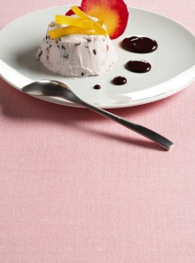 Le cassatine alla rosa con salsa al cioccolato