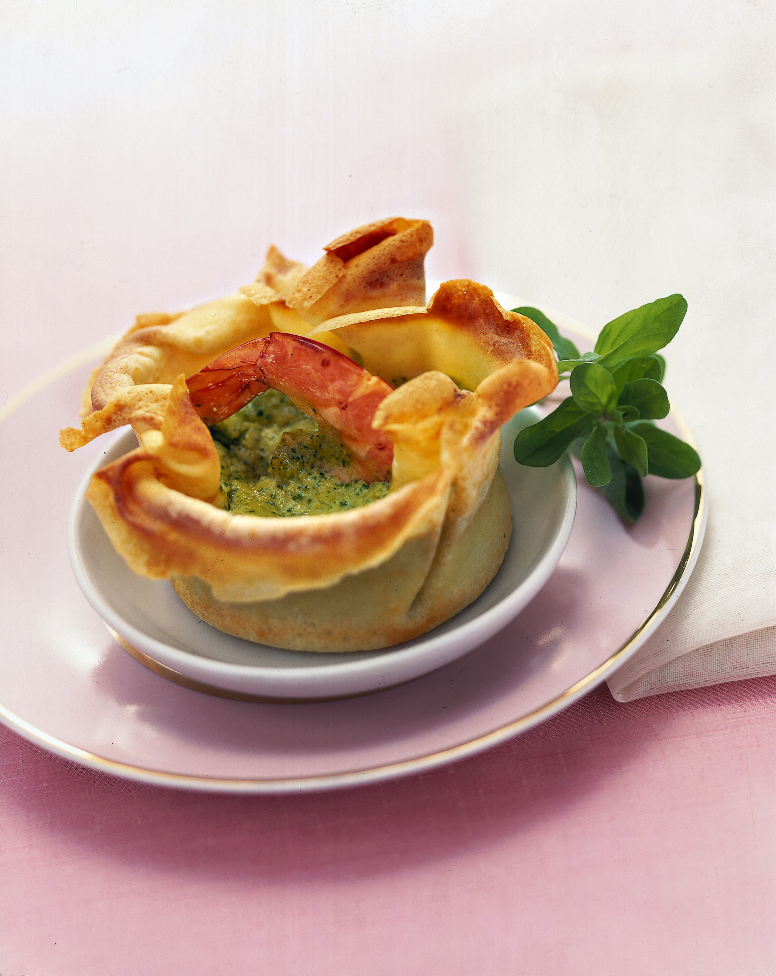 Cestini Con Zucchine E Gamberi Sale Pepe