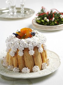 La charlotte allo zabaione