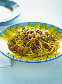 Le chitarrine con ragù di agnello alla campana