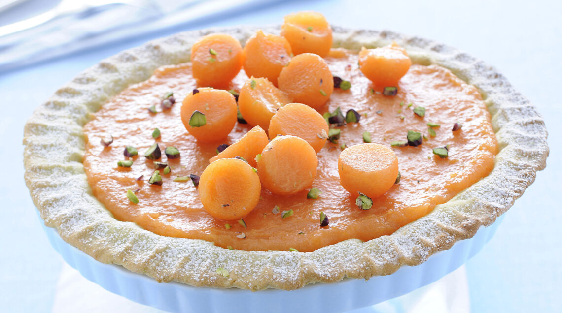 crostata-ai-pistacchi-farcita-con-gelo-di-melone