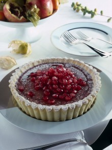 Crostata alla melagrana