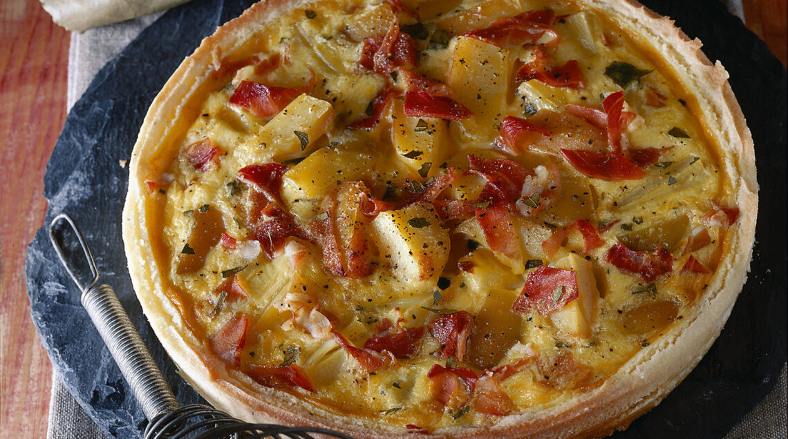 crostata allo speck ricetta Sale&Pepe