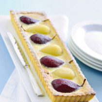 crostata-con-pere-bicolori immagine