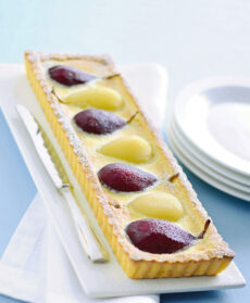 crostata-con-pere-bicolori immagine