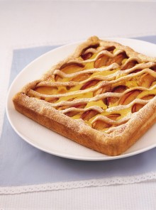 Crostata di pesche allo yogurt