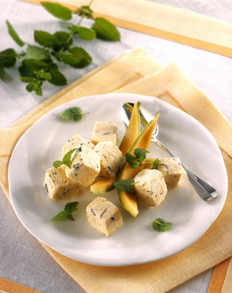 Cubetti gelati al melone | Sale&Pepe