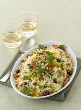 cuscus-con-olive-e-menta preparazione