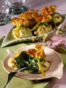 Fagottini agli spinaci
