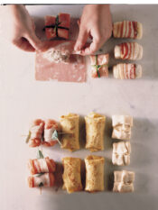 fagottini di crespelle al radicchio Sale&Pepe