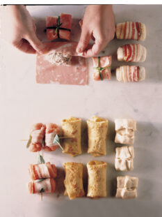 fagottini di crespelle al radicchio Sale&Pepe