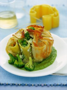 I fagottini di paccheri ai broccoletti