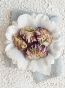Fagottini di radicchio, patate e salsiccia
