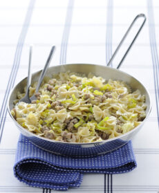 farfalle-salsiccia-e-porri