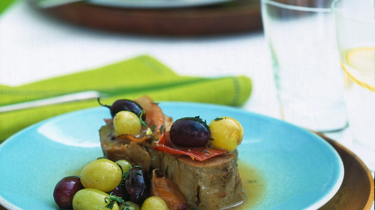Filetto di maiale in salsa d’uva