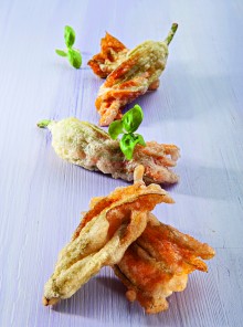 Fiori di zucchina ripieni
