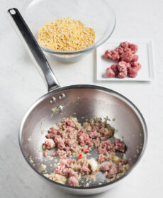 fregula-con-la-salsiccia step