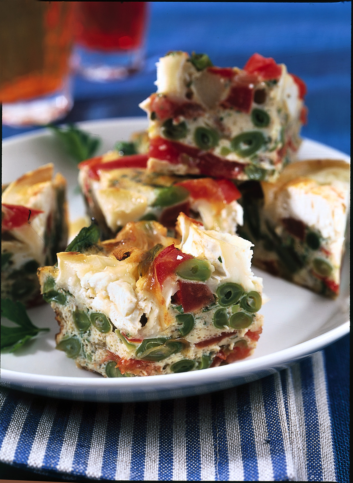 Frittata al forno con verdure e formaggio di capra | Sale&Pepe