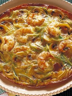 frittata-di-porri-e-gamberi