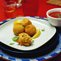 frittelle-di-pollo-aromatiche ricetta