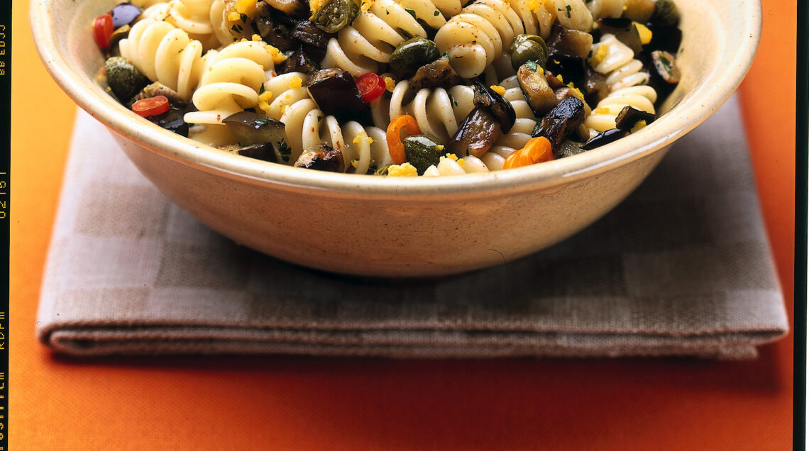 fusilli piccanti con le melanzane Sale&Pepe