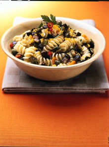 Fusilli piccanti con le melanzane