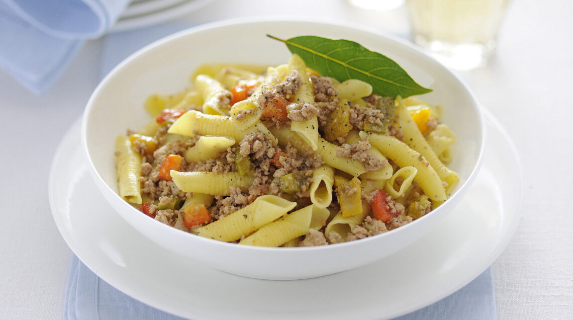 garganelli-con-il-vitello-e-i-peperoni