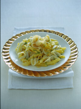 garganelli-con-storione-affumicato-e-finocchi