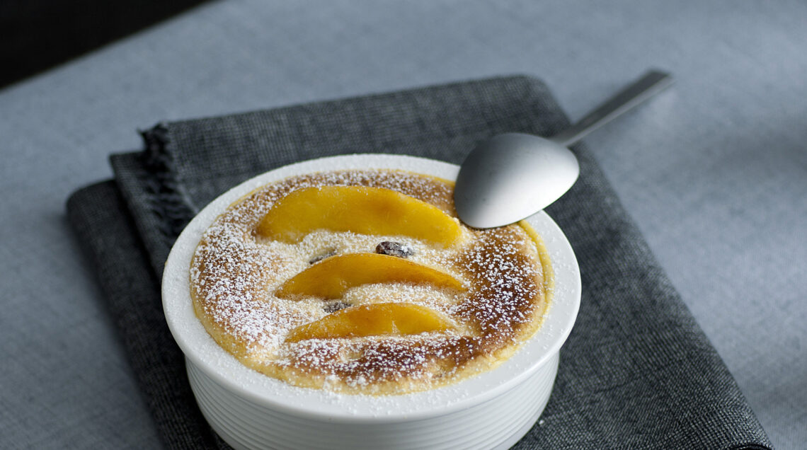 gratin al Calvados con mele e uvetta Sale&Pepe ricetta