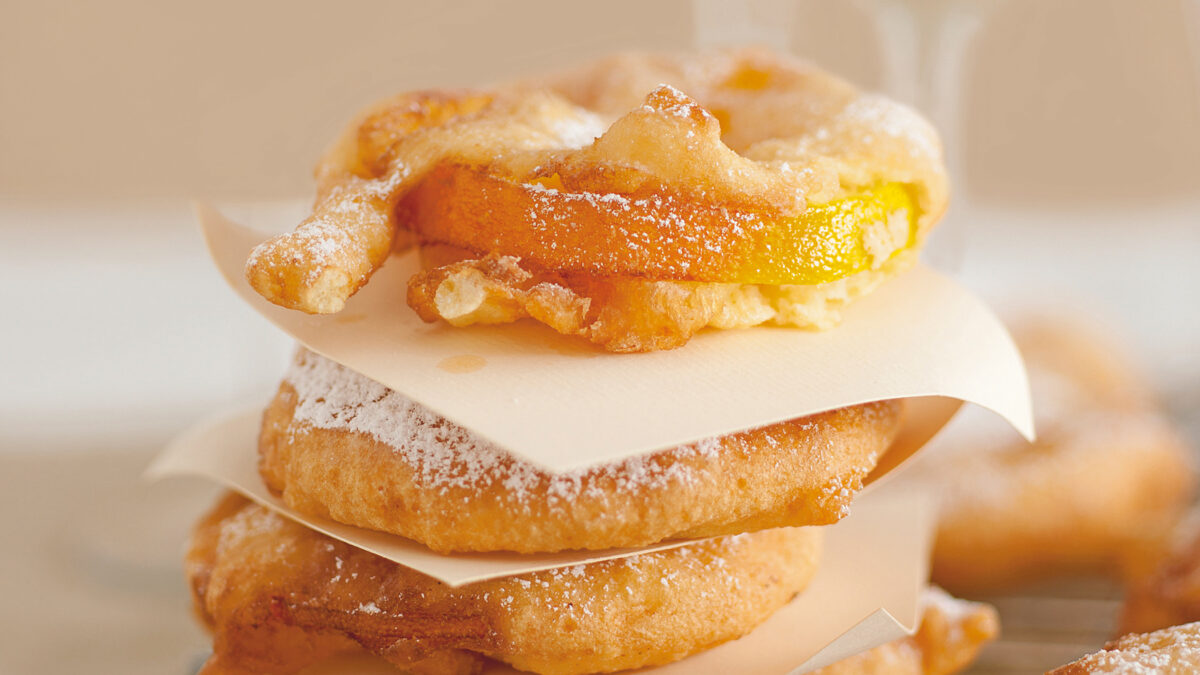 Le arance fritte al vino bianco