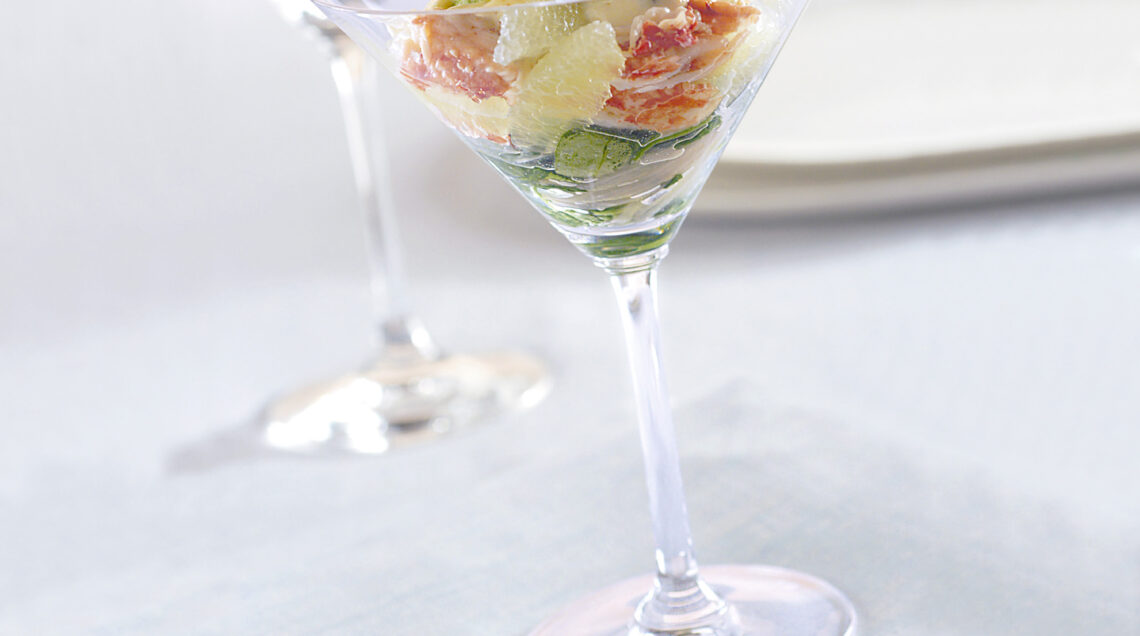 insalata-con-polpa-di-granchio-al-lime ricetta