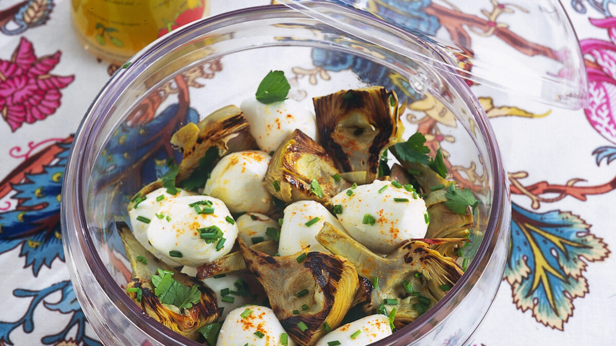 Insalata di carciofini arrosto