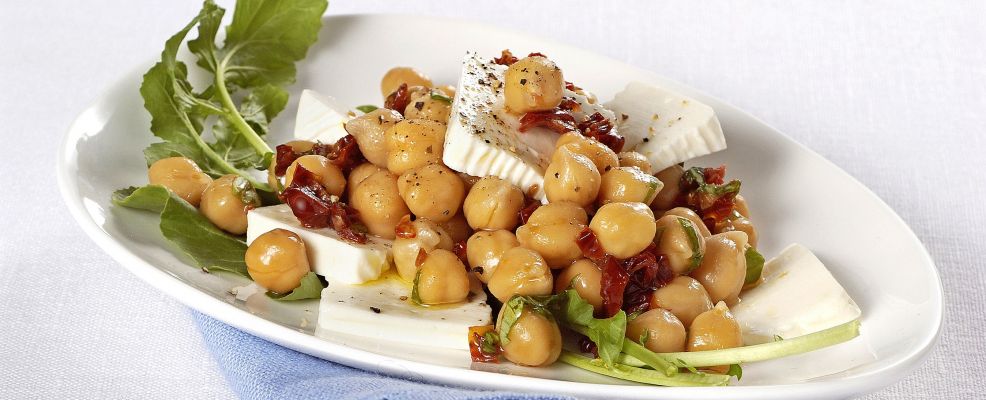 Insalata Di Ceci E Pomodorini Secchi Sale Pepe