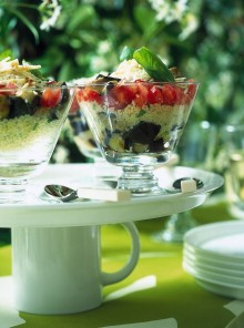 L'insalata di cuscus mediterranea