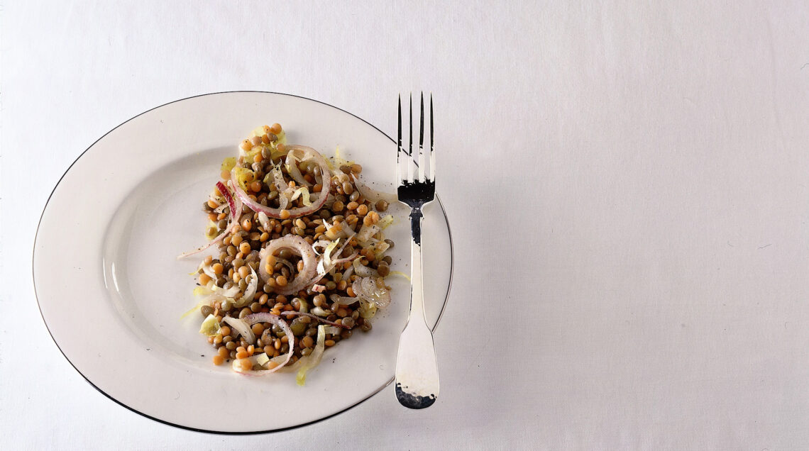 insalata-di-lenticchie ricetta