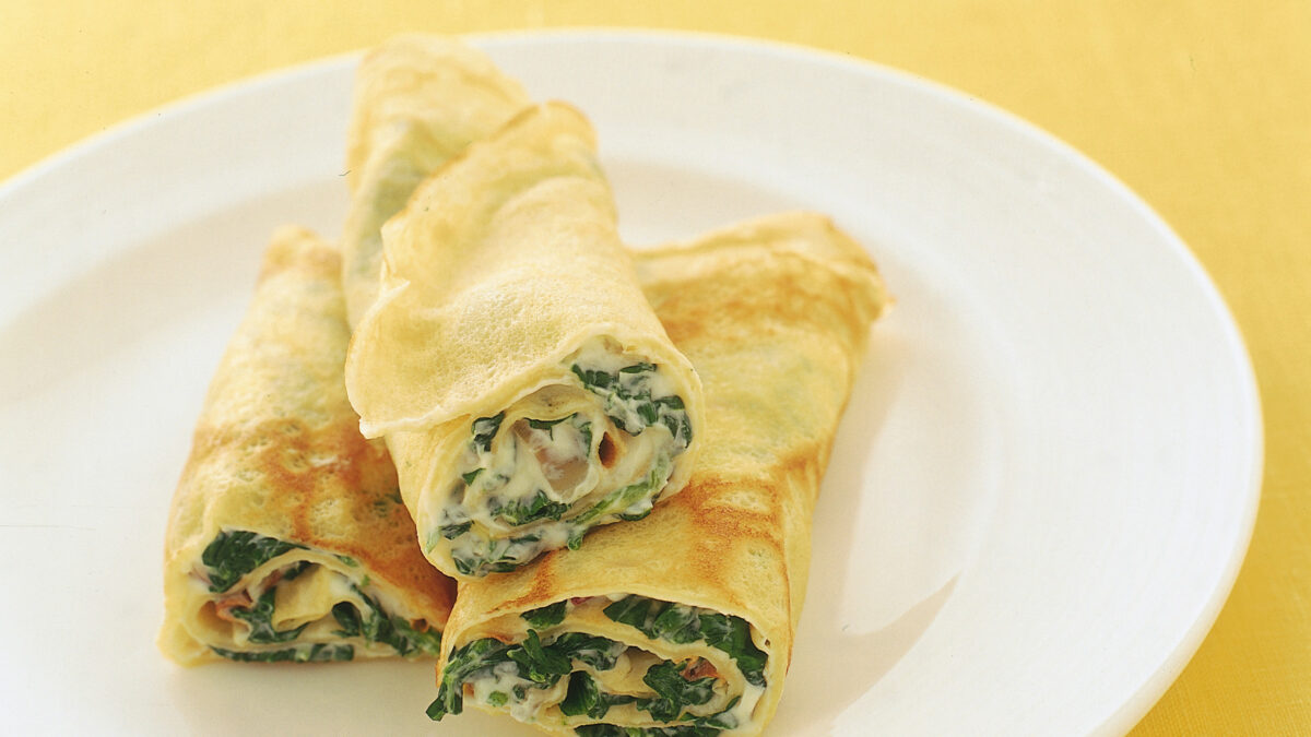 Involtini con erbe e ricotta con pastella alla birra