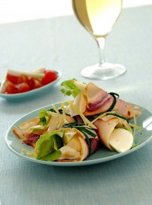 Gli involtini di pesce spada e pere