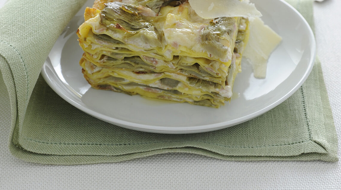 lasagne con crema di formaggi e Praga Sale&Pepe ricetta