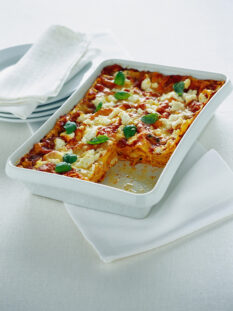 lasagne con ricotta e provola affumicata ricetta