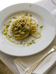 linguine-al-branzino foto