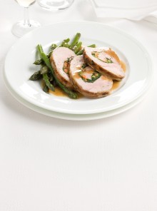 Lonza con asparagi