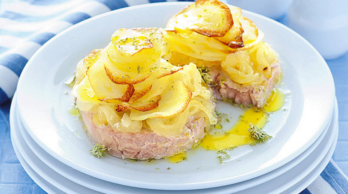medaglioni-di-tonno-al-forno-con-patate ricetta