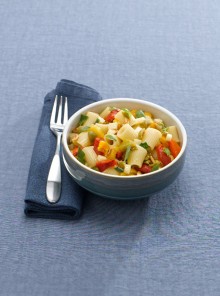 Le mezze maniche ai peperoni