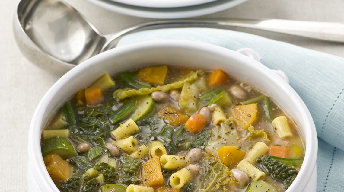 minestrone-con-verdure-fagioli-e-ditalini immagine