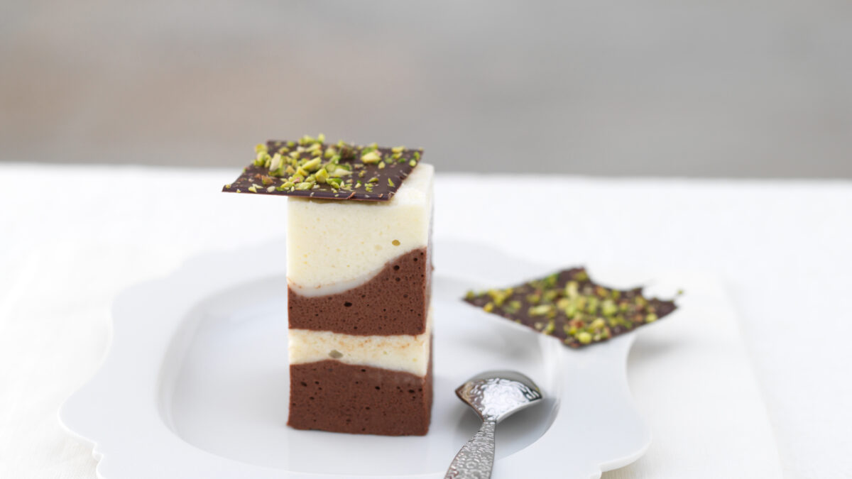 Mousse ai 2 cioccolati